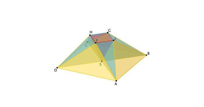 Zerlegung des Körpers in neun Pyramiden - Grafik 4