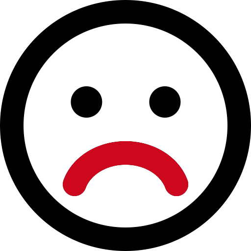 Smiley negativ